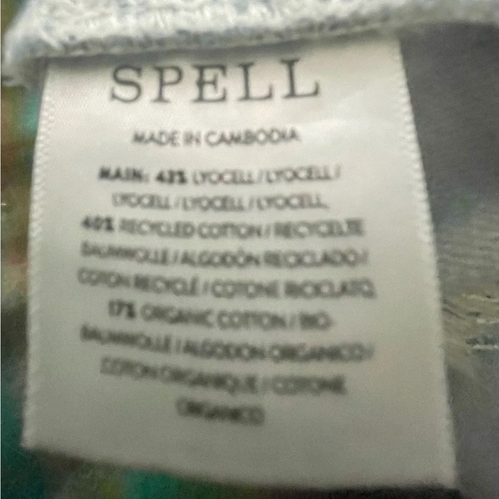 Spell Daydreamer Denim Vest NWT